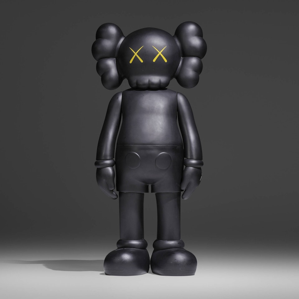 Four Foot Companion (Black) by Kaws