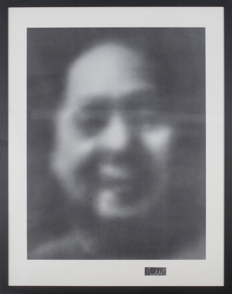 after "Mao" by Gerhard Richter