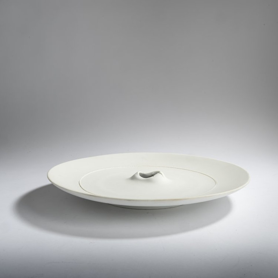 "Concetto spaziale - rondo" by Lucio Fontana