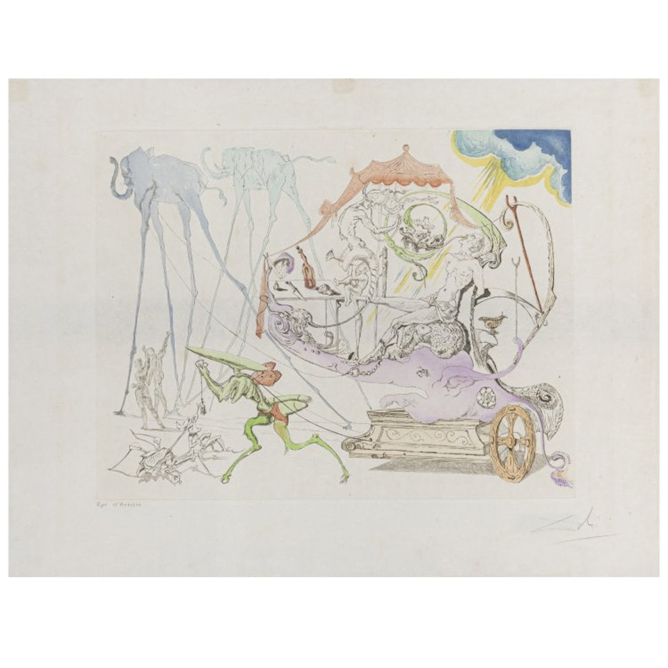 "Dionysos" by Salvador Dali
