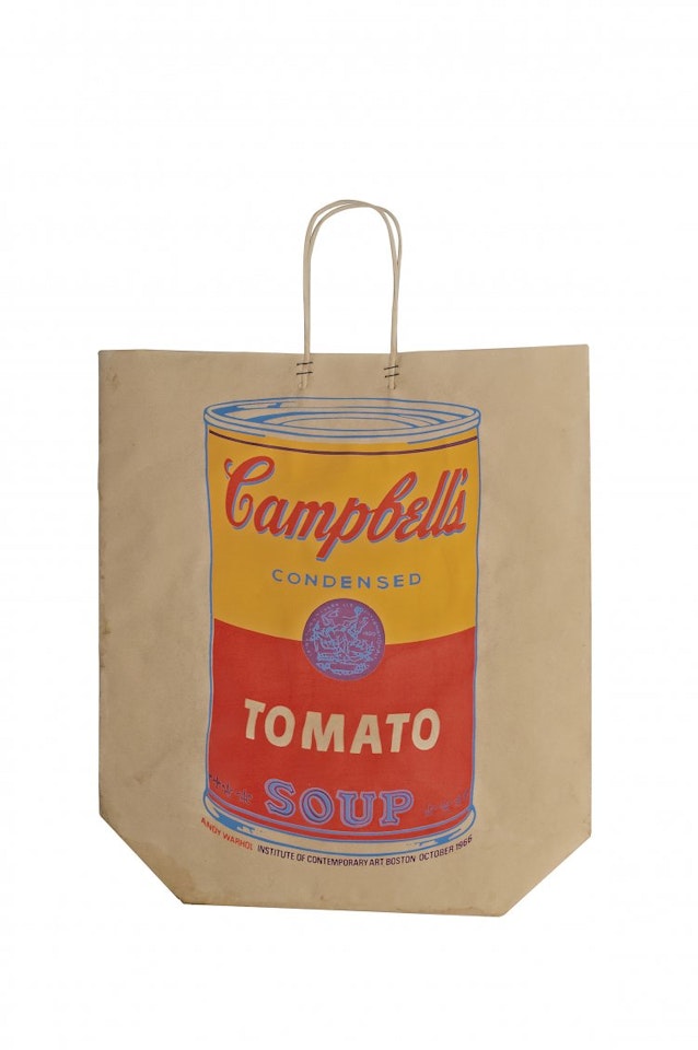 "Campbell"s Soup Shopping Bag" by Andy Warhol