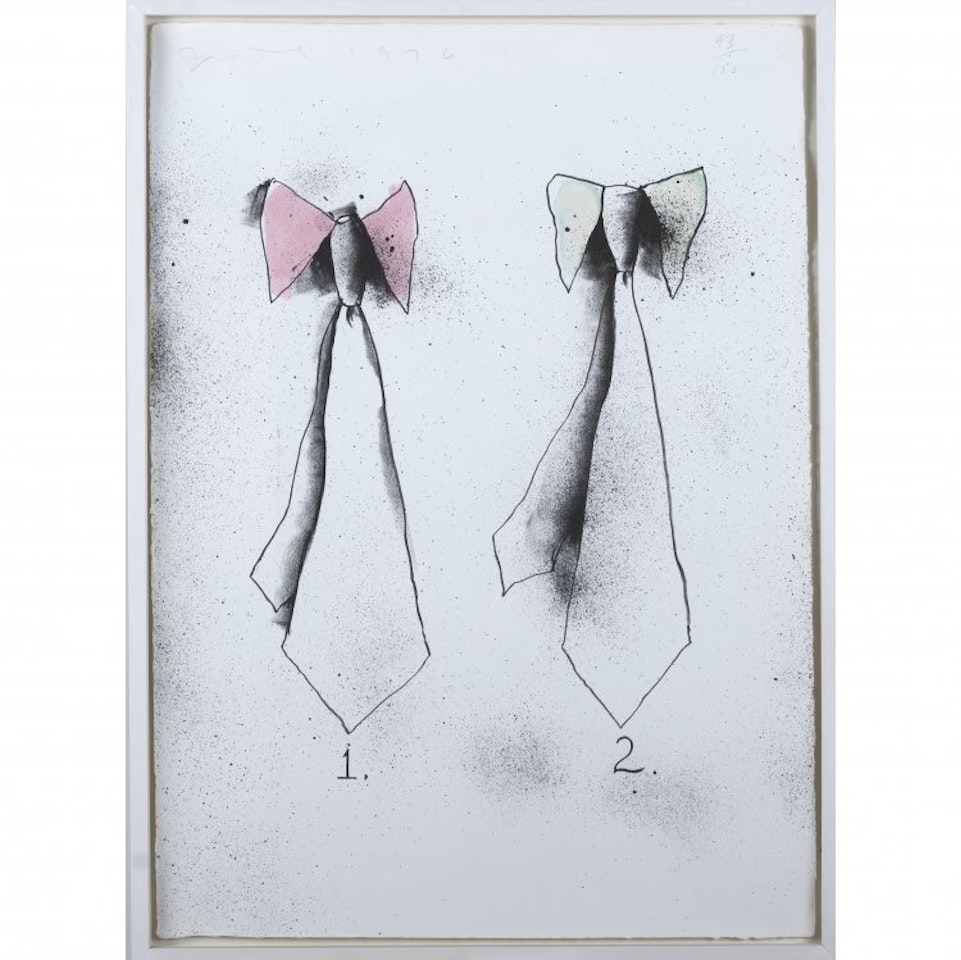 "Ties" by Jim Dine