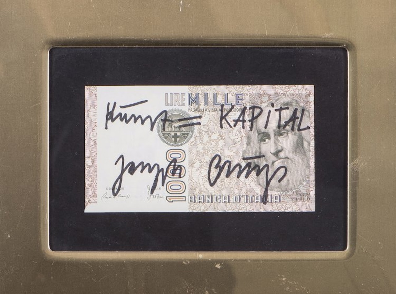"Kunst = Kapital by Joseph Beuys