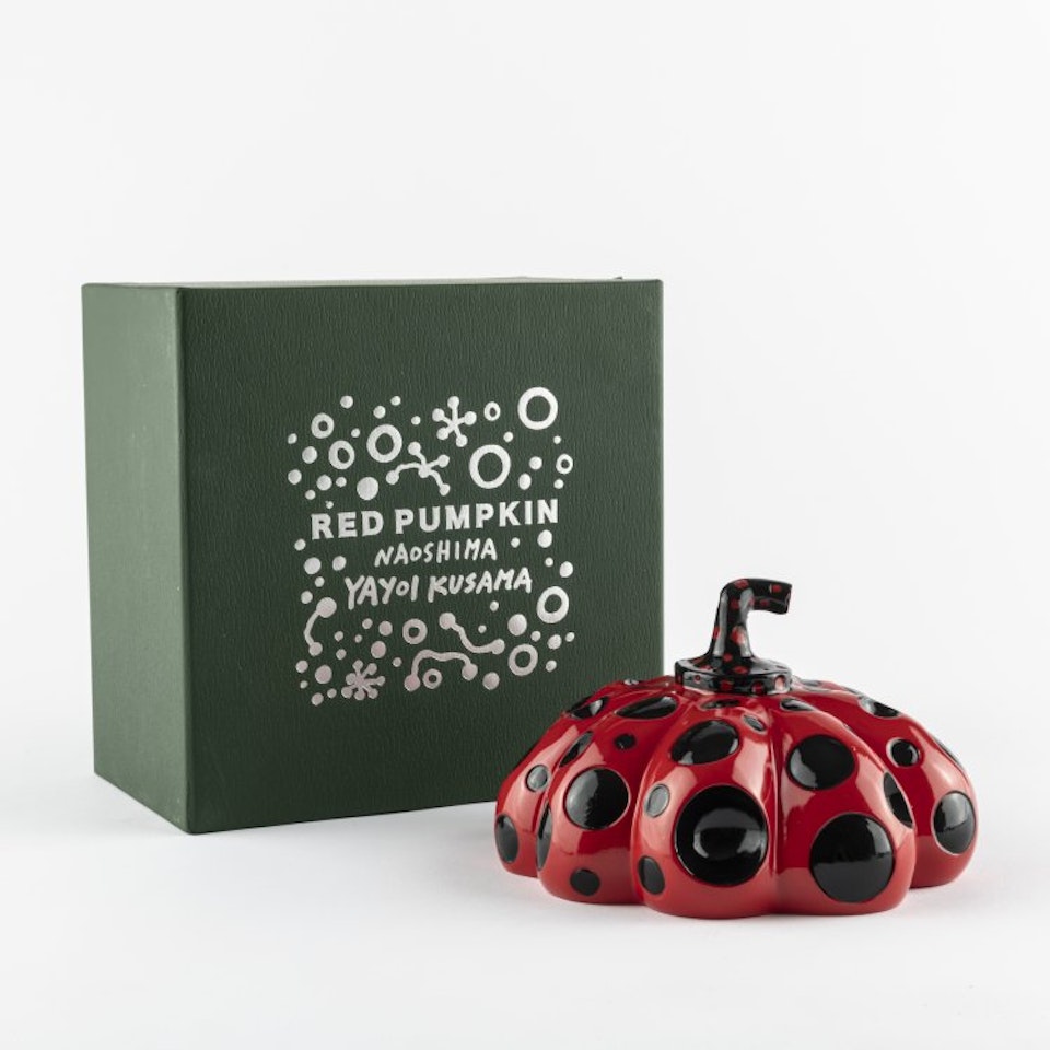 "Red Pumpkin Naoshina" by Yayoi Kusama