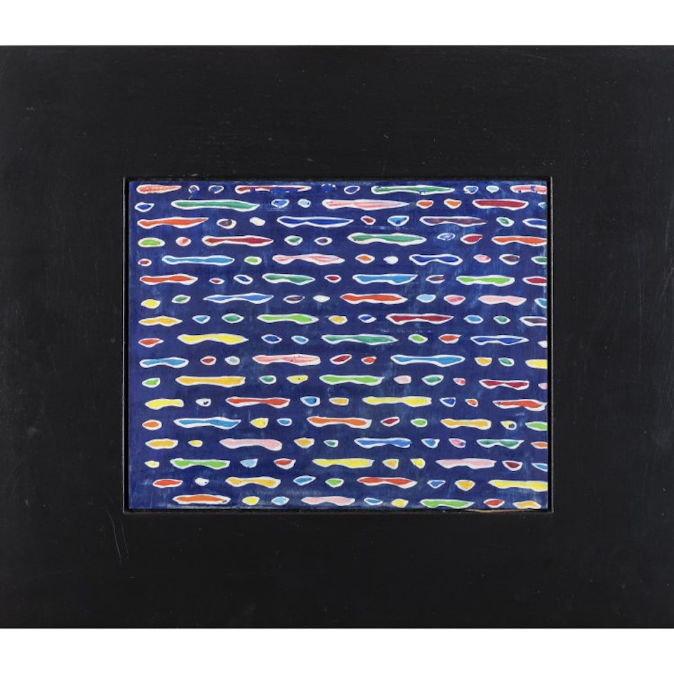 "Piccolo Bleu" by Piero Dorazio
