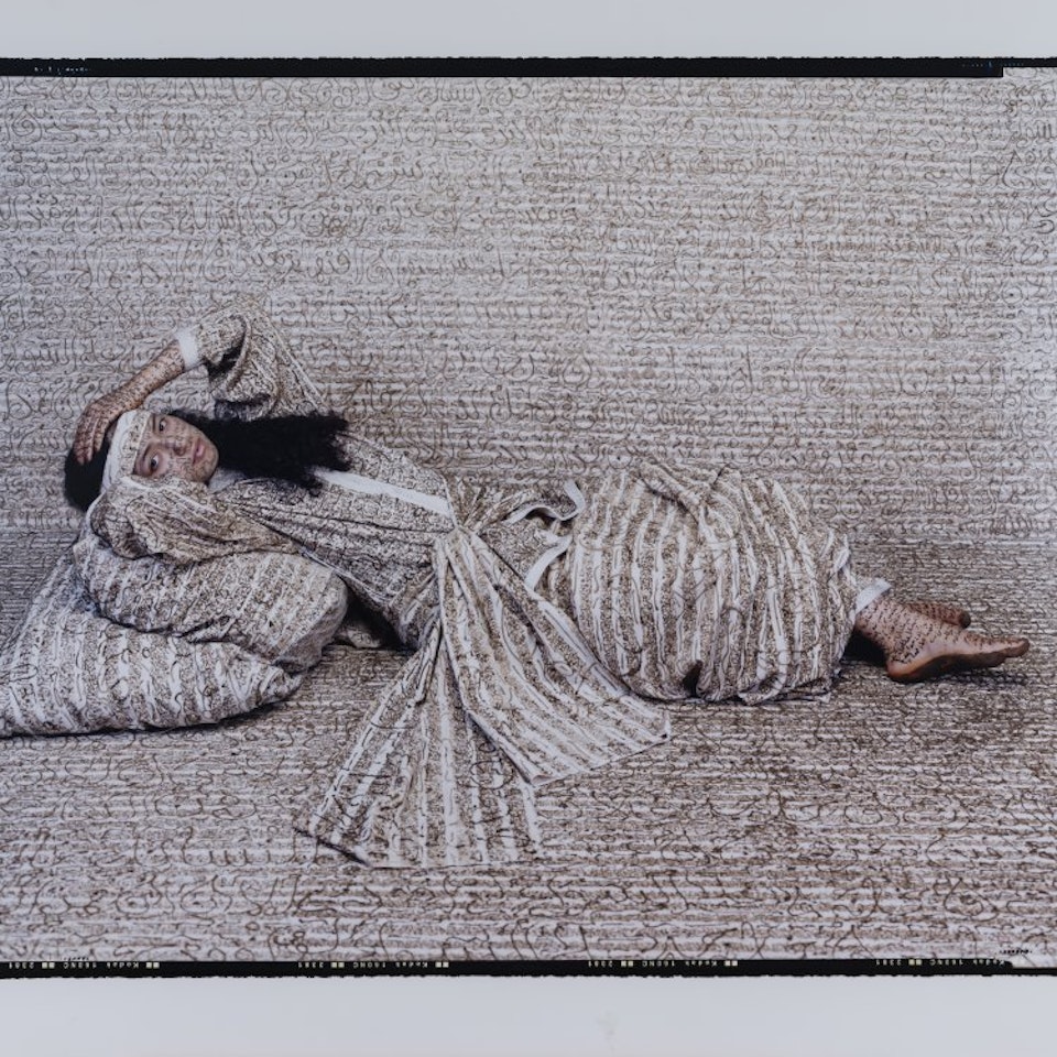 "Les Femmes du Maroc #16" by Lalla Essaydi