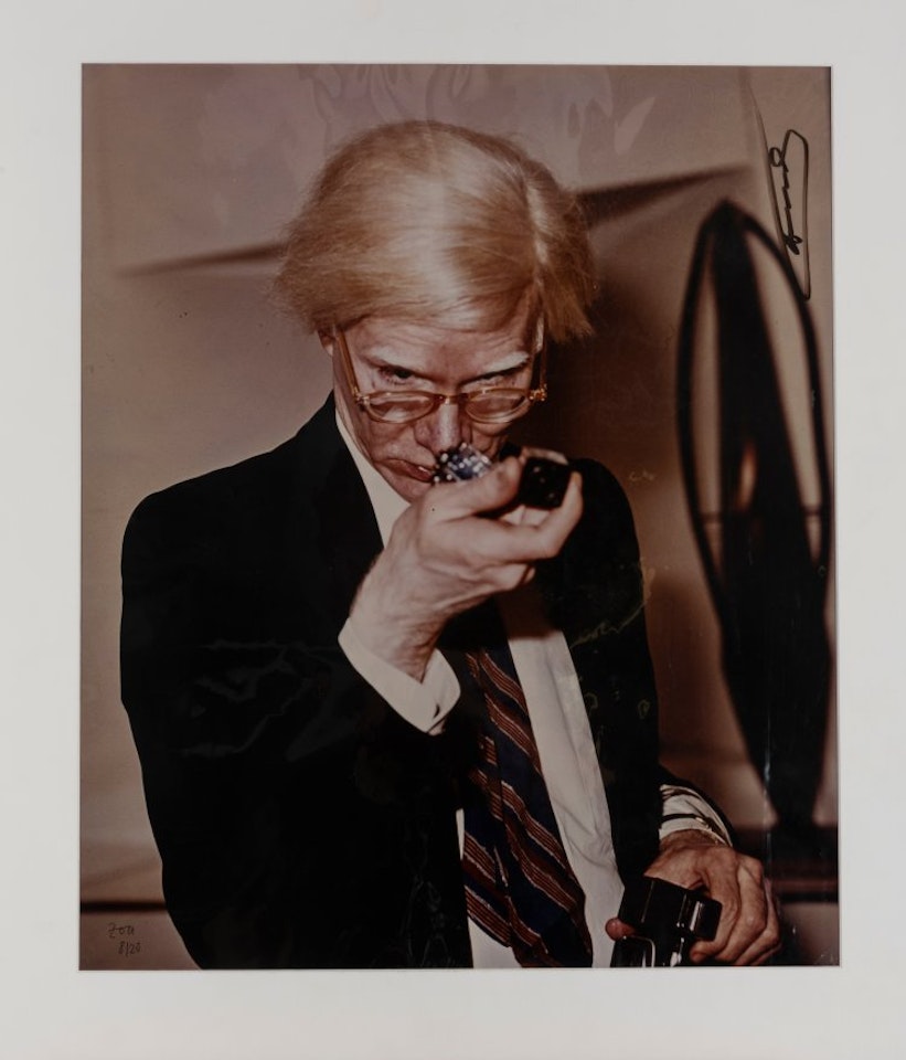 "Andy with Flakon" by Andy Warhol