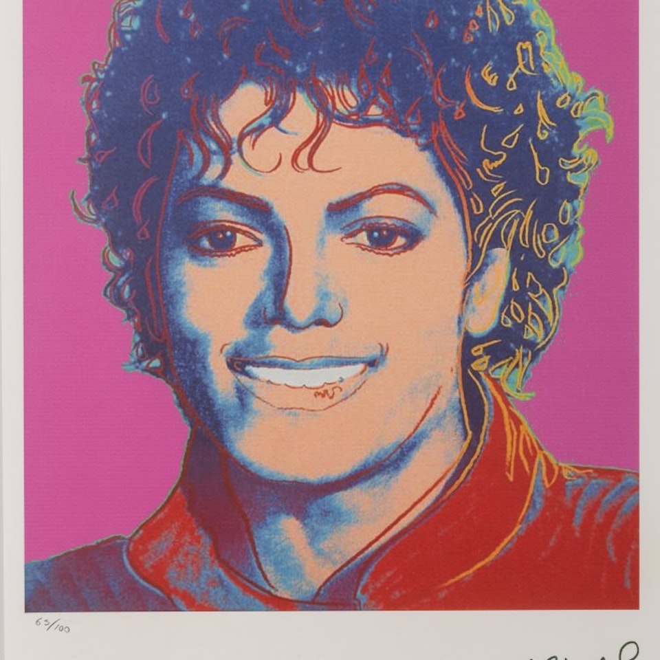 Michael Jackson by After Andy Warhol