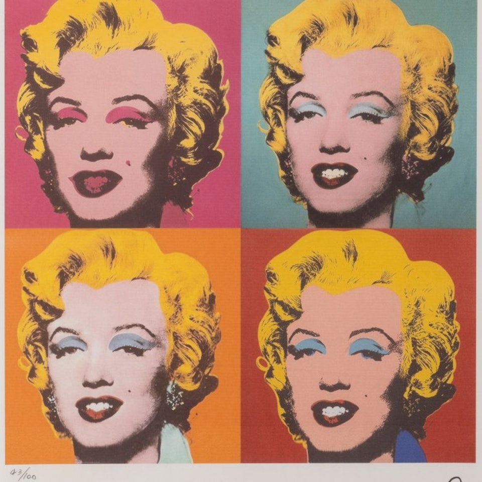 Marilyn Monroe by After Andy Warhol