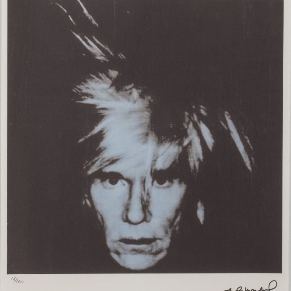 Self-portrait by After Andy Warhol