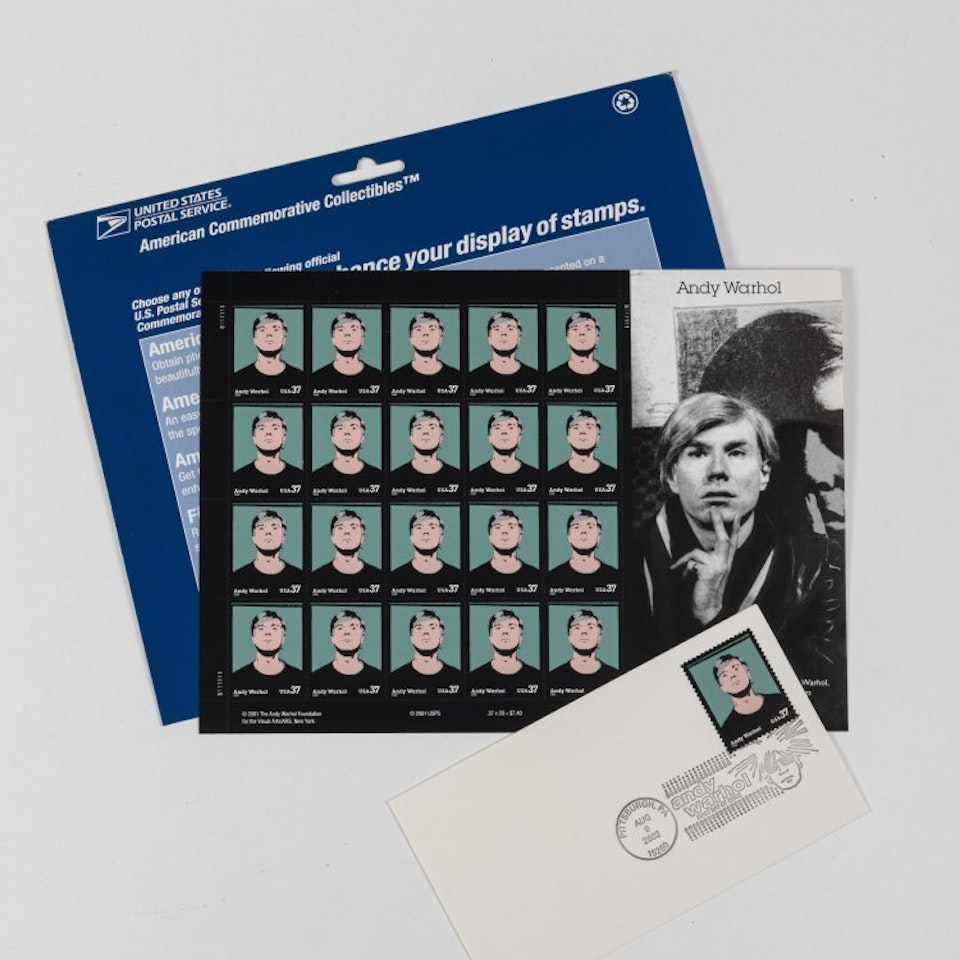 First Day Cover "Andy Warhol" by Andy Warhol