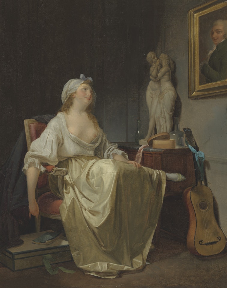 Avant la toilette by Louis-Leopold Boilly