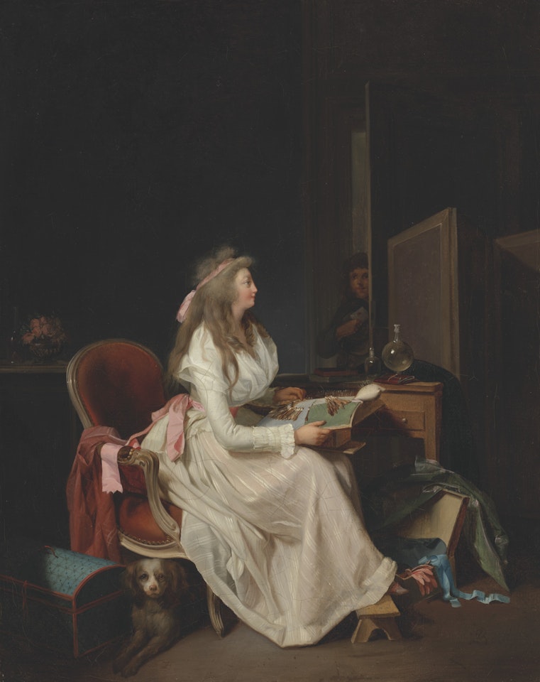 La dentellière by Louis-Leopold Boilly