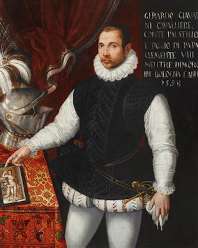 Portrait of Gerardo Giavarini, three-quarter-length by Lavinia Fontana
