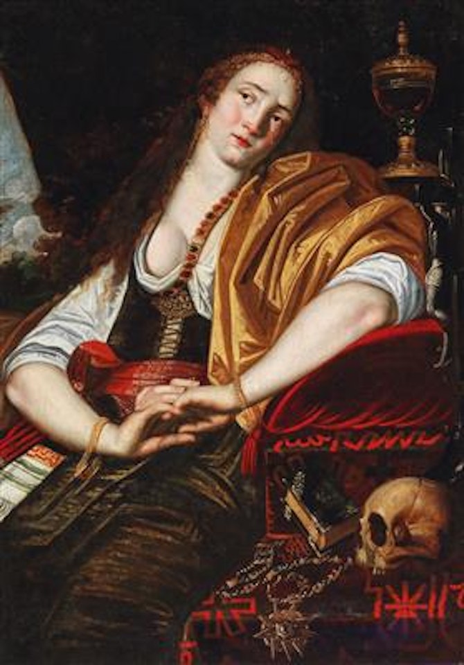 The Penitent Magdalene by Abraham Janssens
