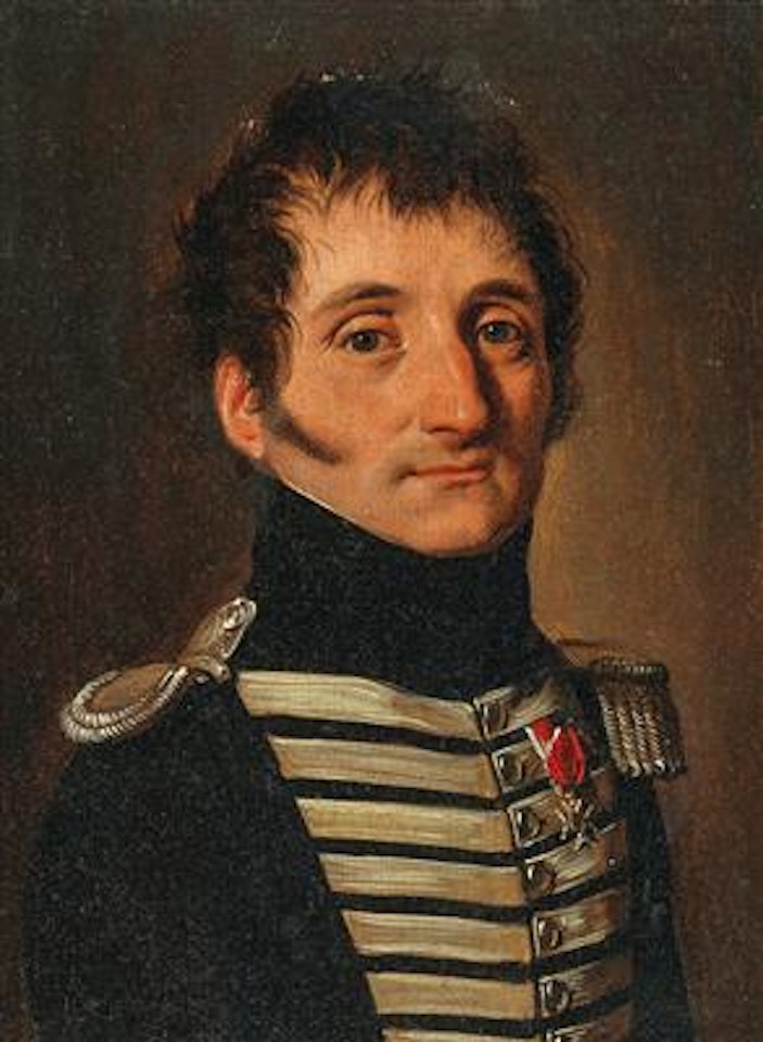Portrait of Jacques Berthier de Grandry (according to a label on the reverse) by Louis-Leopold Boilly