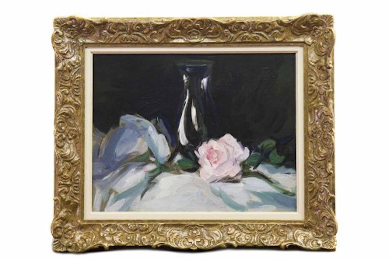 THE ROSE & THE FLOWER GLASS by John Duncan Fergusson