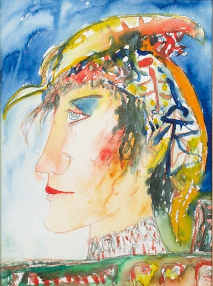 PROUD FISHERWOMAN by John Bellany