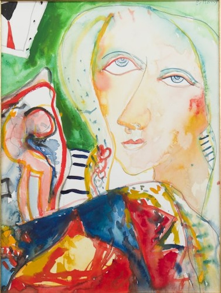 DESPONDENT FISHWIFE by John Bellany