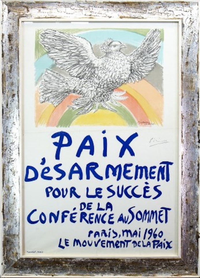 PAIX DESARMEMENT POUR LE SUCCES DE LA CONFERENCE AU SOMMET, PARIS by Pablo Picasso