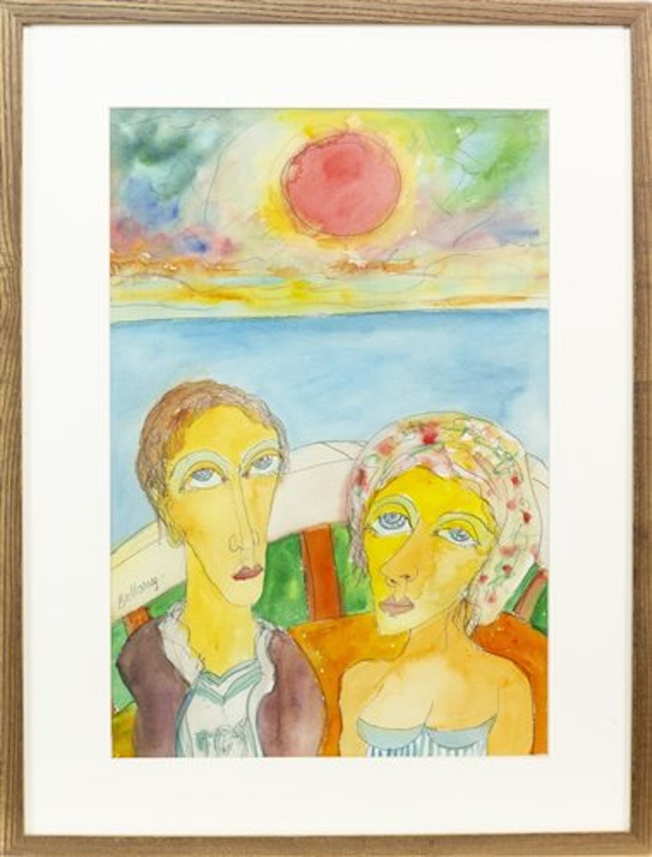 SUNSET by John Bellany