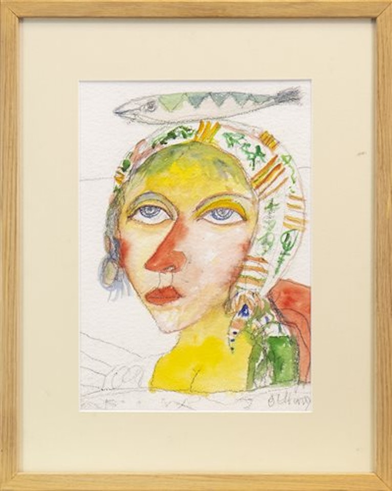 FISHING MAIDEN by John Bellany