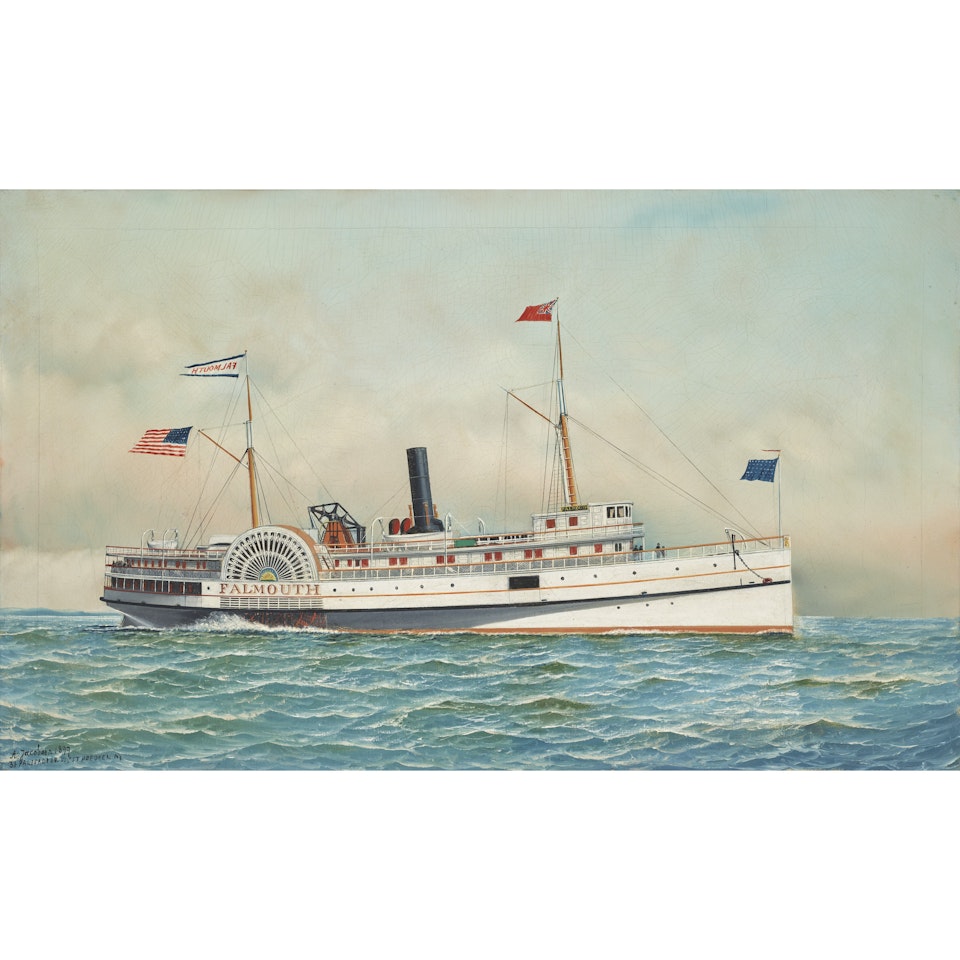 S.S. FALMOUTH by Antonio Jacobsen
