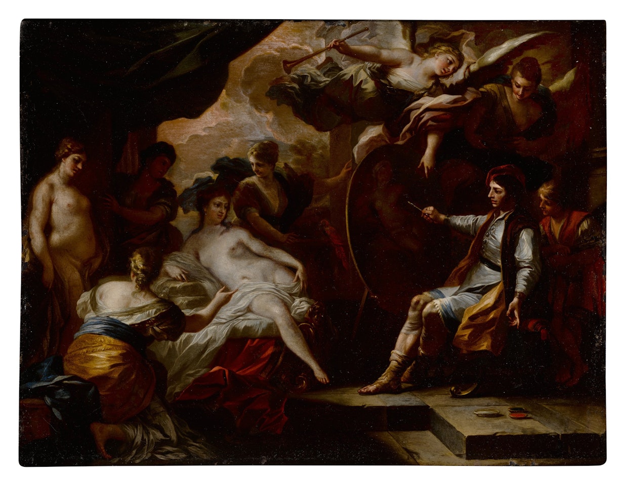 Zeuxis Painting Venus with the Maidens of Croton by Francesco Solimena