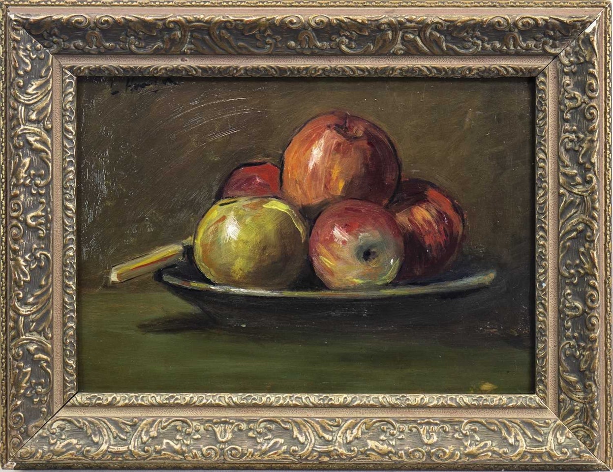 STILL LIFE WITH APPLES by George Leslie Hunter