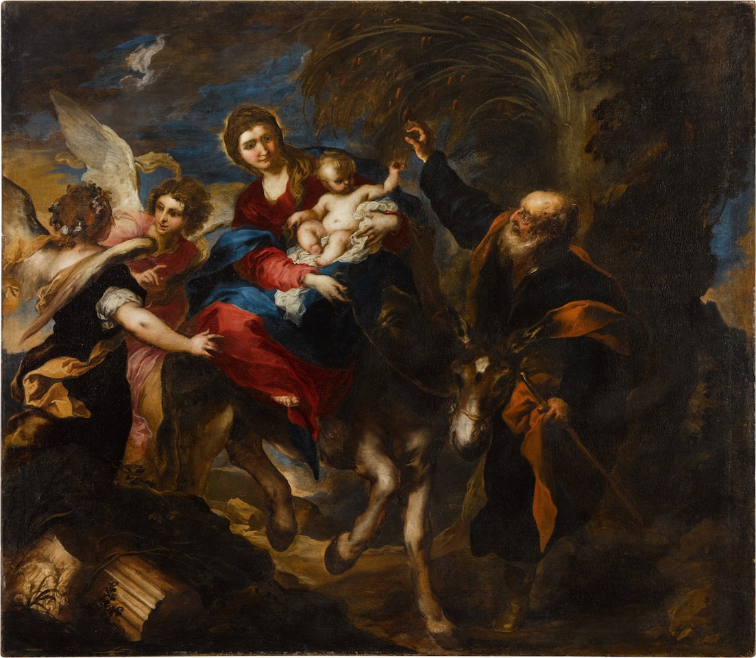 The Flight into Egypt by Valerio Castello