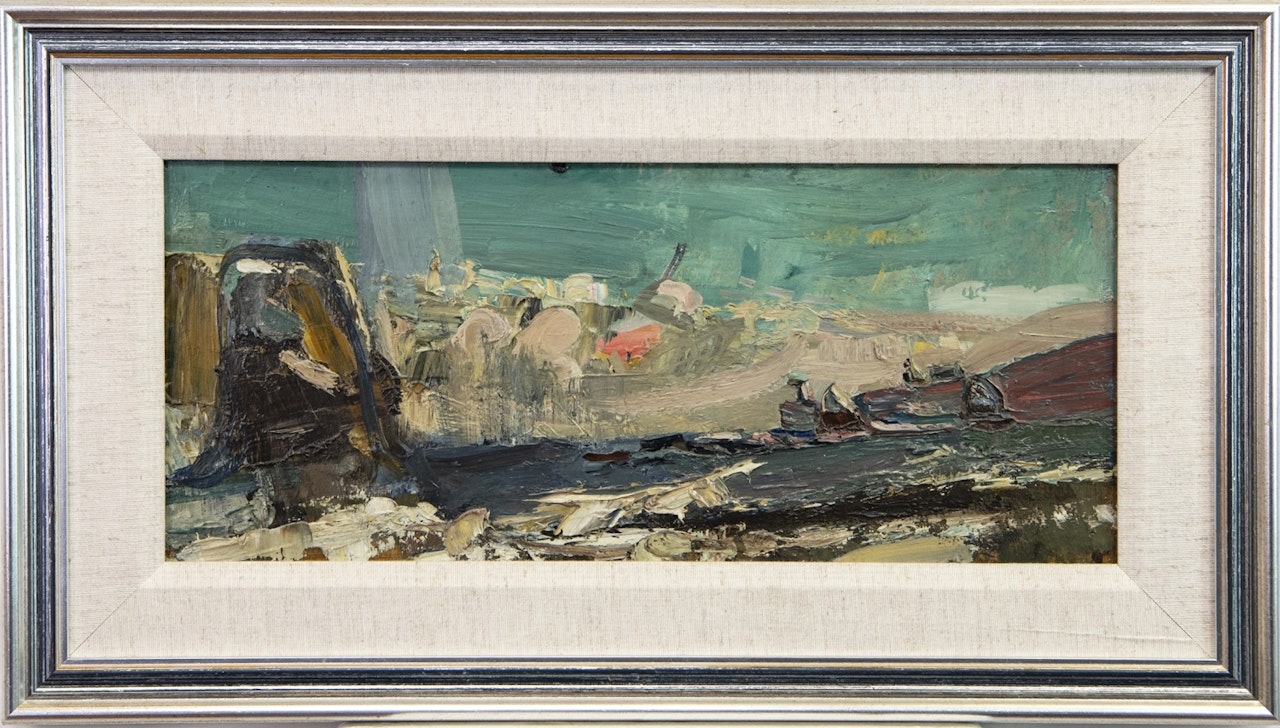 CATTERLINE SEASCAPE by Joan Eardley