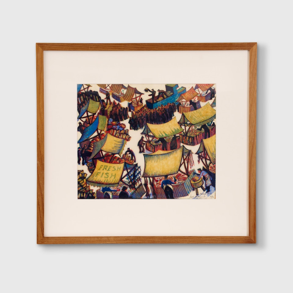 Market Day by Sybil Andrews