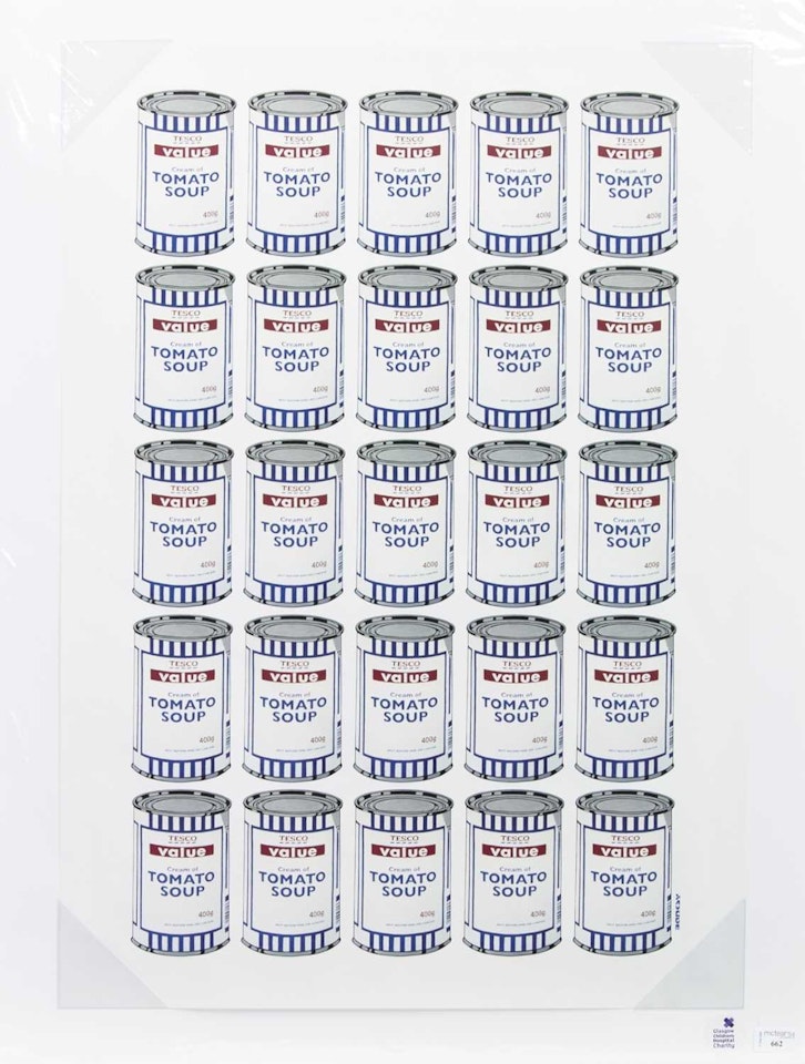 SOUP CANS by Banksy