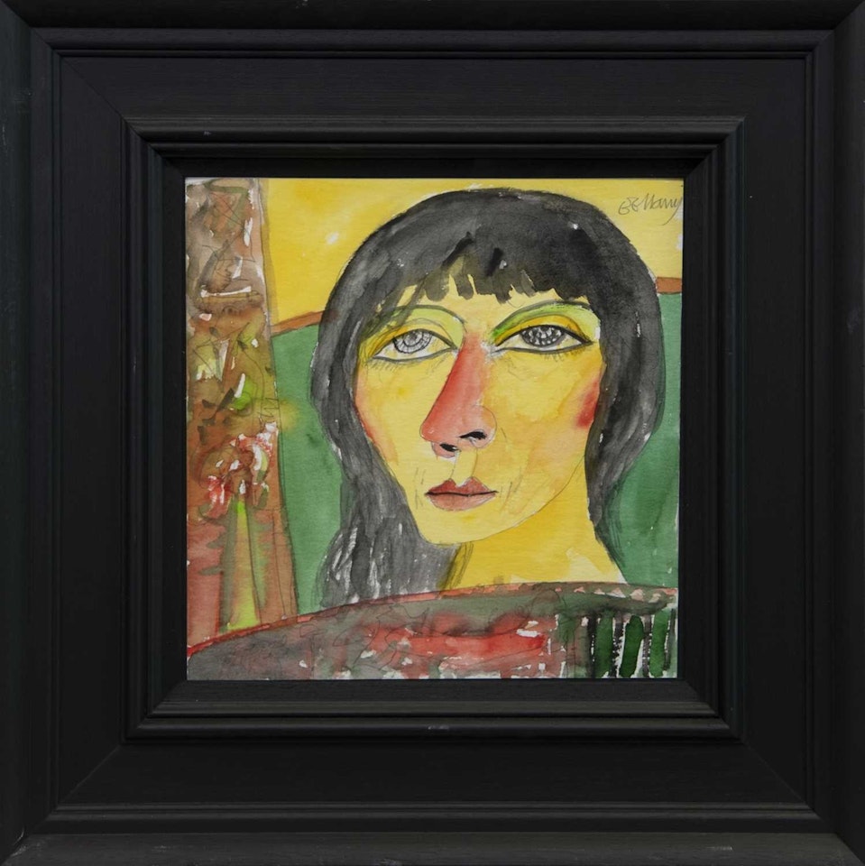 FISHERWOMAN by John Bellany