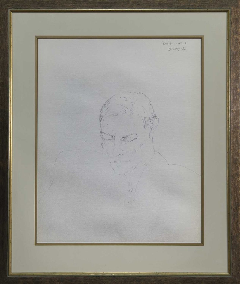 RUSSELL HUNTER by John Bellany