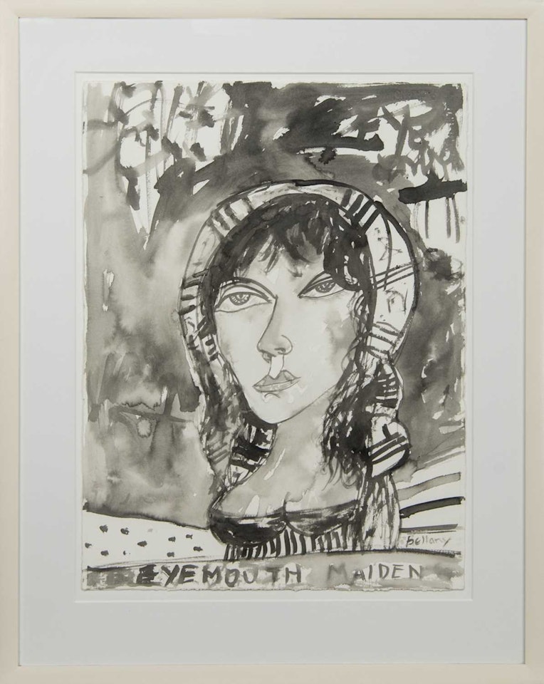 EYEMOUTH MAIDEN by John Bellany