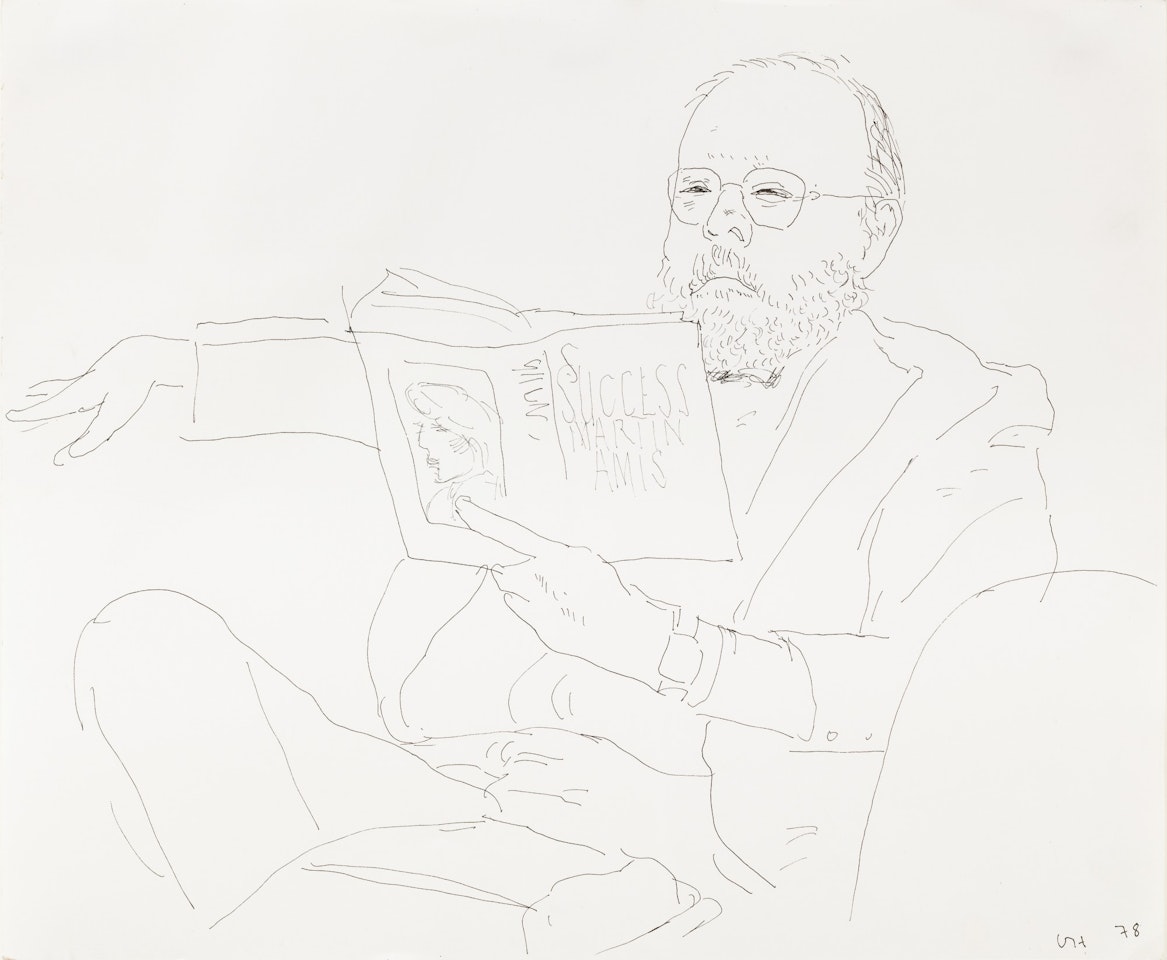 Henry Reading "Success" by David Hockney