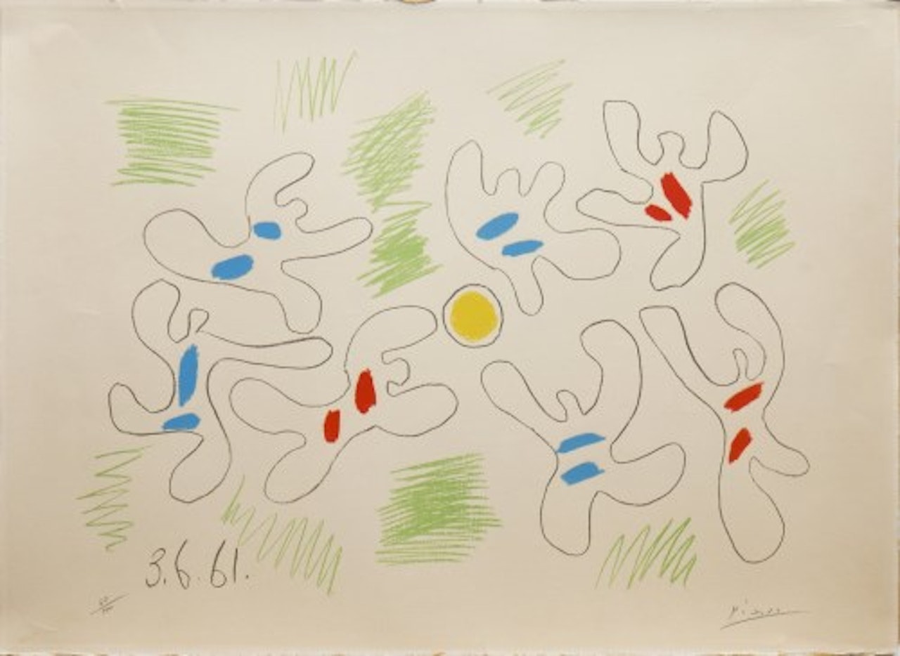 FOOTBALL by Pablo Picasso