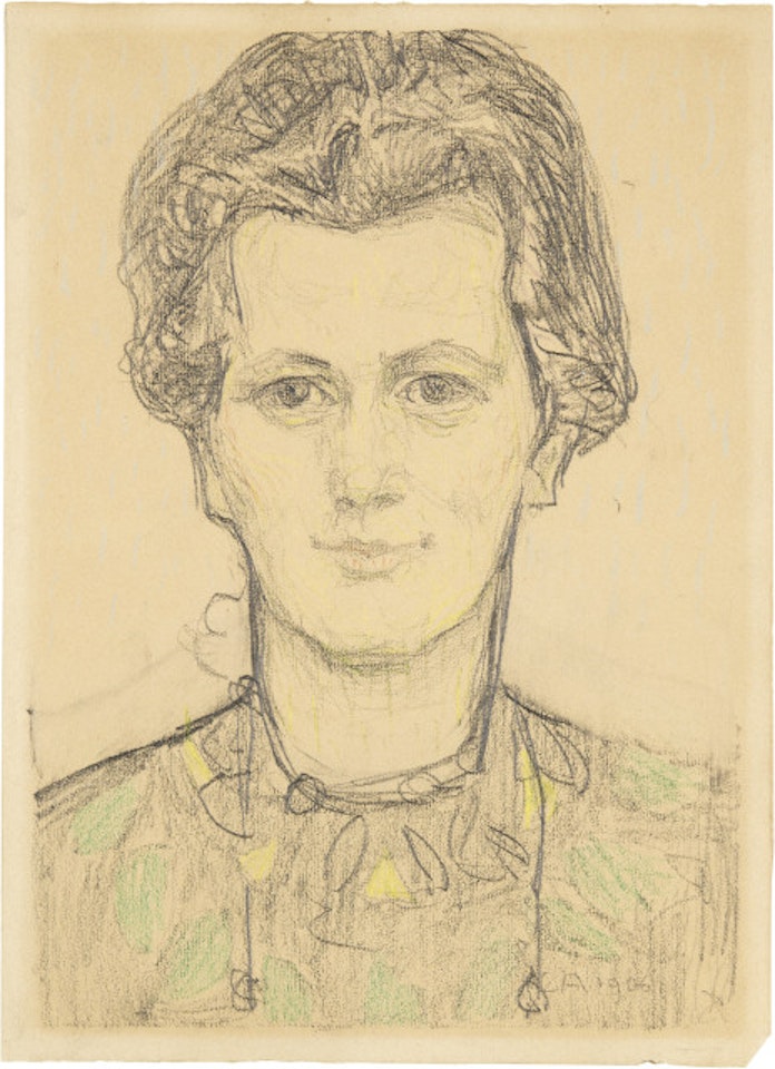 Bildnis Anna Amiet by Cuno Amiet