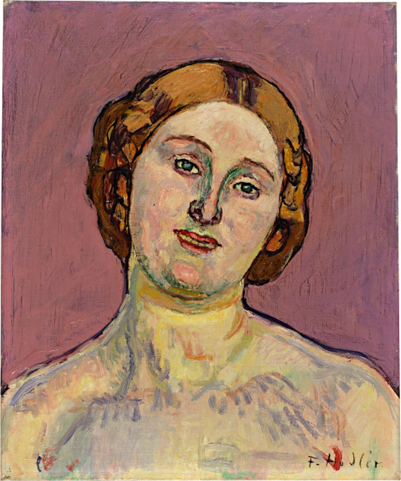 Bildnis einer Unbekannten by Ferdinand Hodler