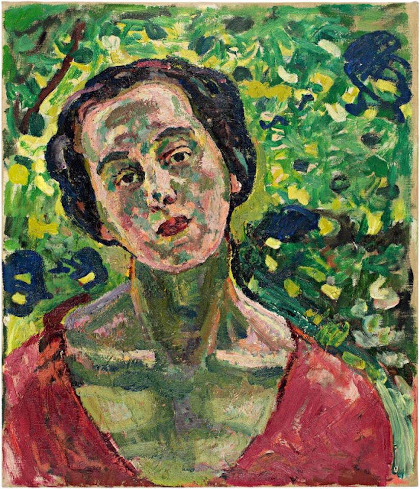 Bildnis einer Unbekannten by Ferdinand Hodler