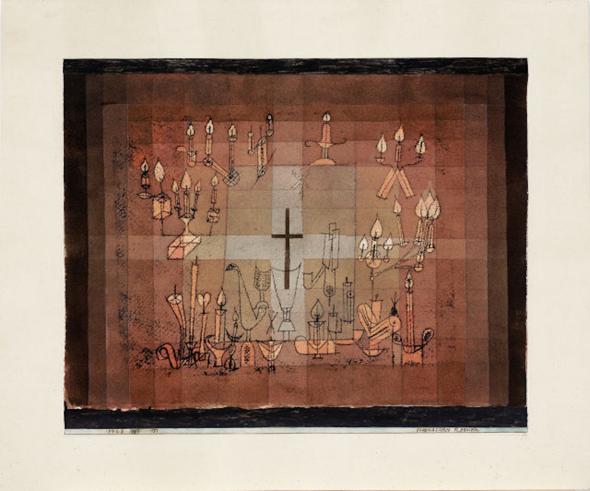 Haeusliches Requiem by Paul Klee