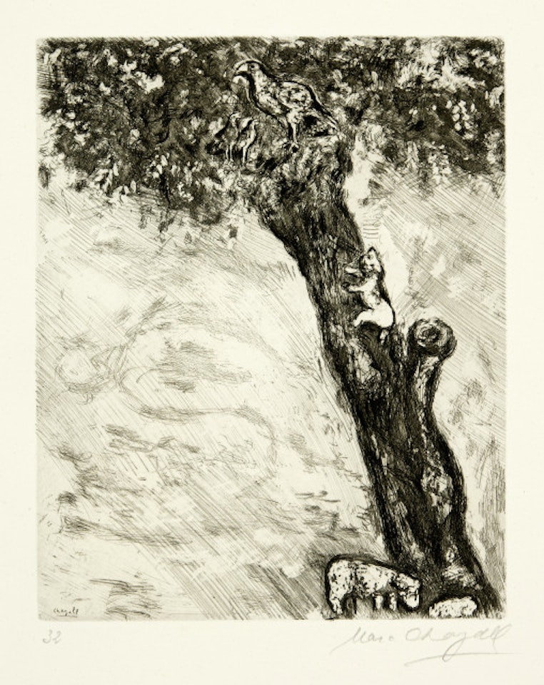 Jean de La Fontaine. Fables by Marc Chagall