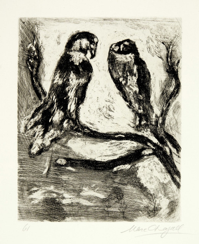 Jean de La Fontaine. Fables by Marc Chagall