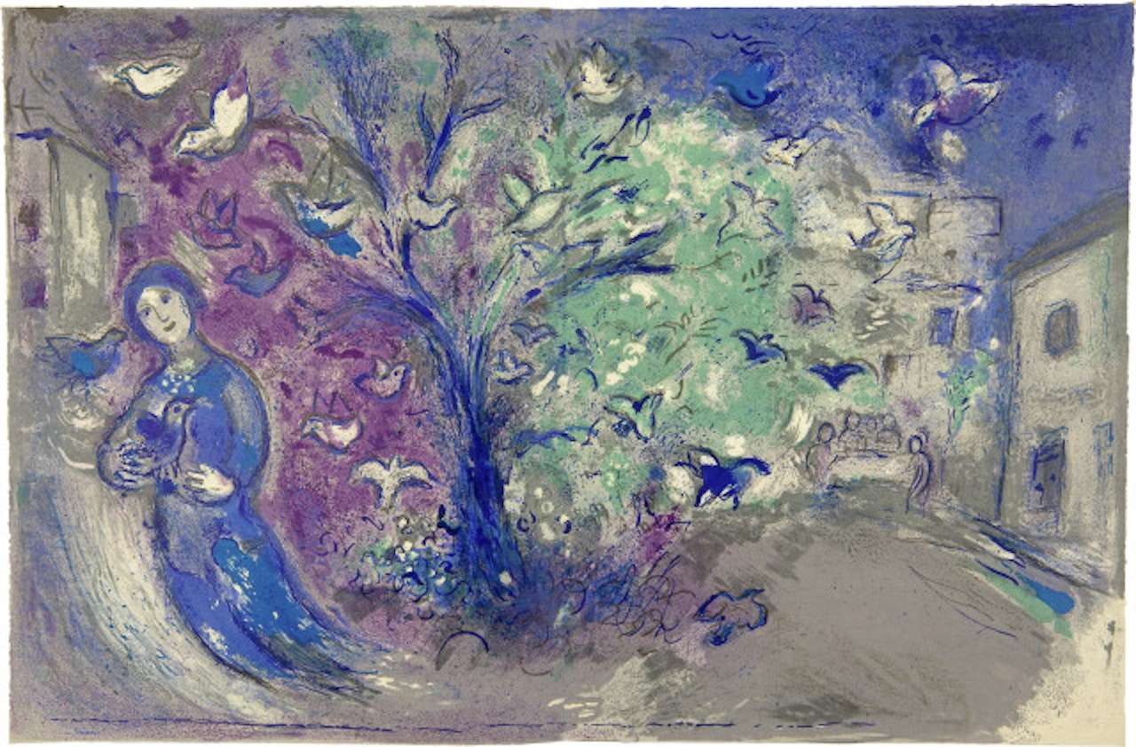 Longus. Daphnis et Chloé by Marc Chagall