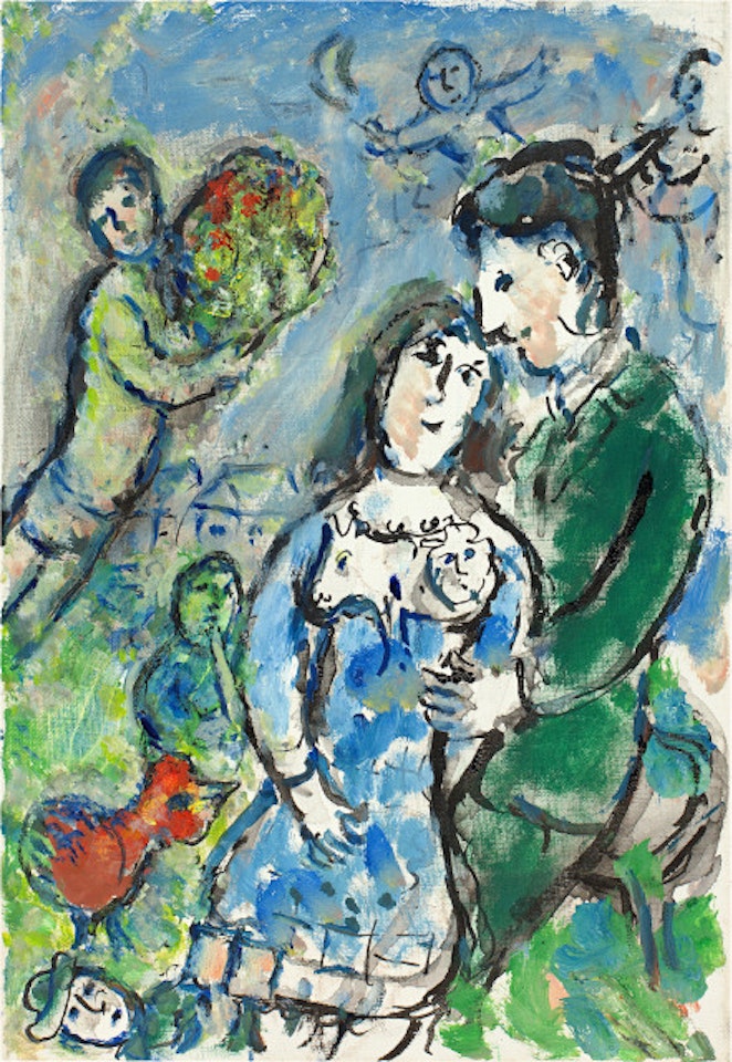 Tendresse by Marc Chagall