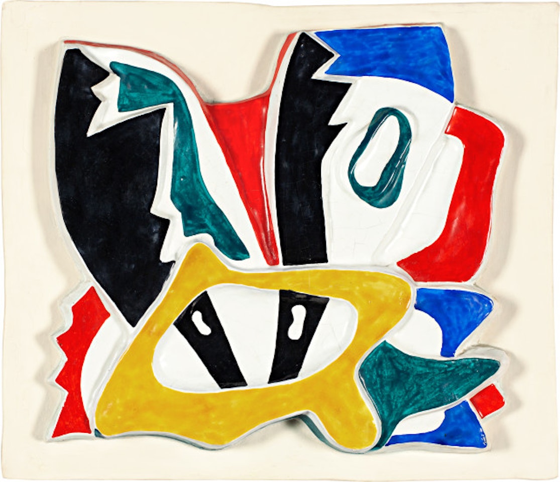 Plante grasse à taches jaunes by Fernand Leger