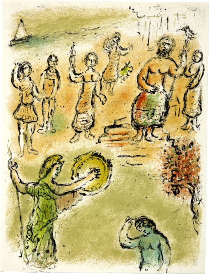 Homer - The Odyssey by Marc Chagall