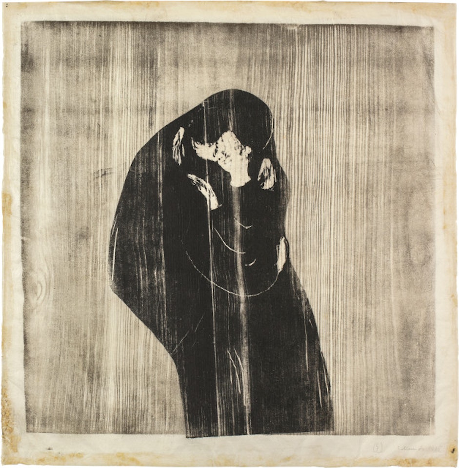 Der Kuss IV by Edvard Munch