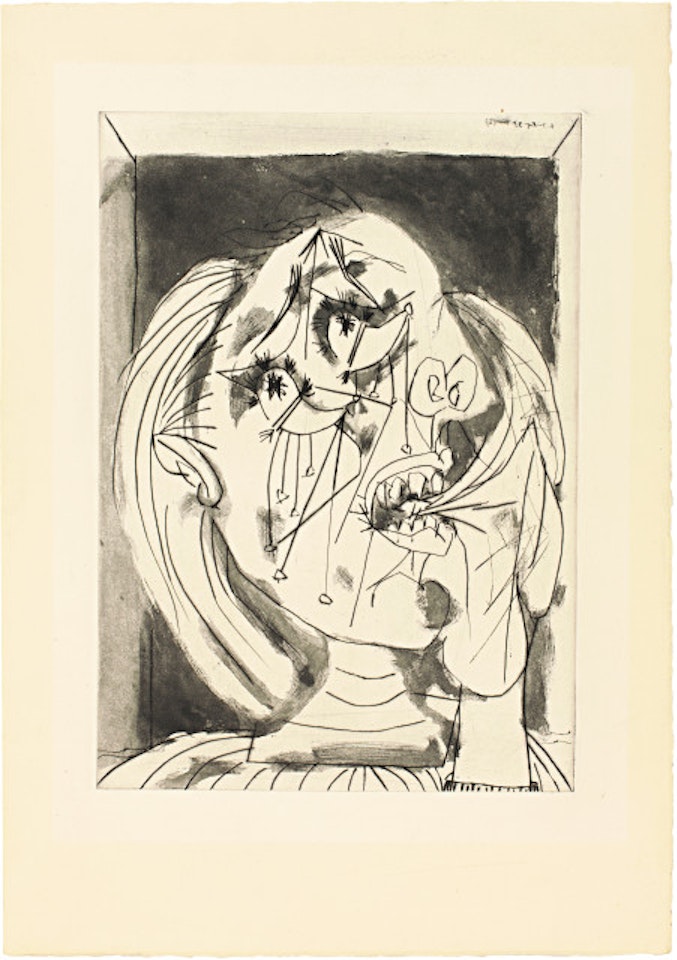 La femme qui pleure III by Pablo Picasso